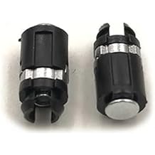 2pcs Replacement Rotating Shaft Spindle Hinge for Gameboy Advance SP GBA SP Hinge Axis Black Color