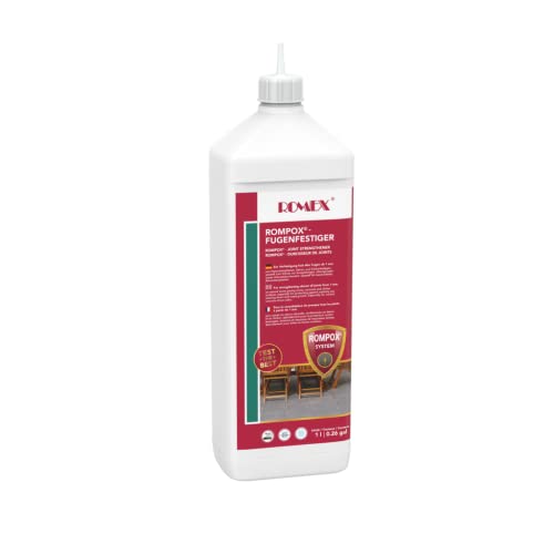 ROMPOX D7000 All-in-One Liquid Stabilizer Solution. Create Permeable, Durable, Frost Proof Joints and Surfaces Using Stone Dust, Decomposed Granite, Any Aggregate with Fines 1 Liter