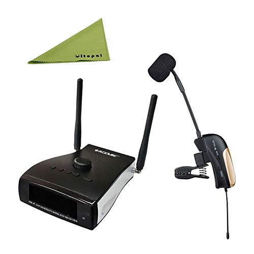 ACEMIC PR8-ST4 Portable Wireless Microphone for Saxophone with Echo Effect
