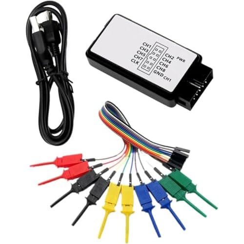 WWZMDiB USB Logic Analyzer for ARM FPGA Debugging Tool 24M Sampling 8 Channels