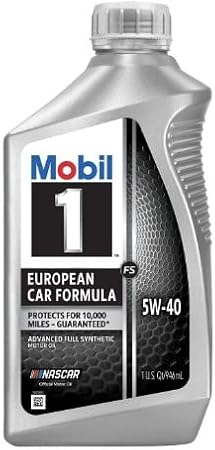 Mobil 1 European Car Formula Full Synthetic 5w-40 (6 Quarts)