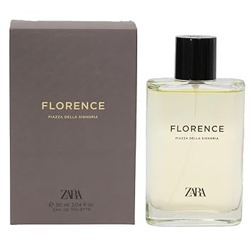Zara Florence Piazza Della Signoria Cologne for Men EDT Eau De Toilette 90 ML 3.04 FL OZ