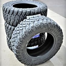 Set of 4 (FOUR) Atlander Roverclaw M/T I Mud Off-Road Light Truck Radial Tires-33X12.50R18LT 33X12.50X18 33X12.50-18 118Q Load Range E LRE 10-Ply RBL Raised Black Letters