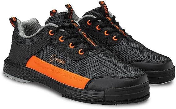 Brunswick Hammer Diesel Right Hand Bowling Shoe Mens- Black 8