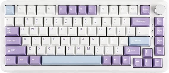 MechLands AJAZZ AK820 MAX HE Hall Effect Gaming Keyboard Actuation Adjustable 8KHz Polling Rate Wired Rapid Magnetic Keyboard Creamy Gasket RGB Backlight NKRO for Win/Mac White
