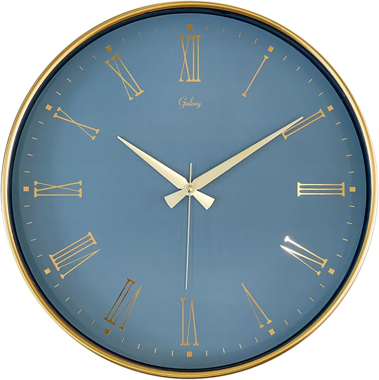 Emores 41 Cm Flowing Second Quiet Mechanism Wall Clock