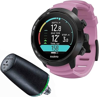 SUUNTO D5 Dive Computer, Wildberry | Combo with USB & Pod