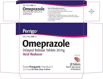 Omeprazole 20MG 28 Tablets